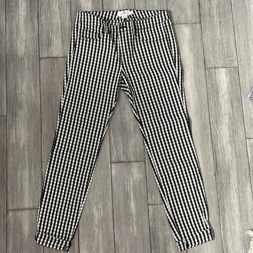 Vineyard vines plaid jeans